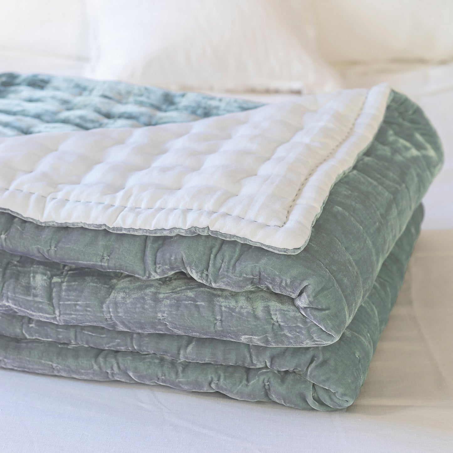 Tempt Seamist Silk Velvet Throw