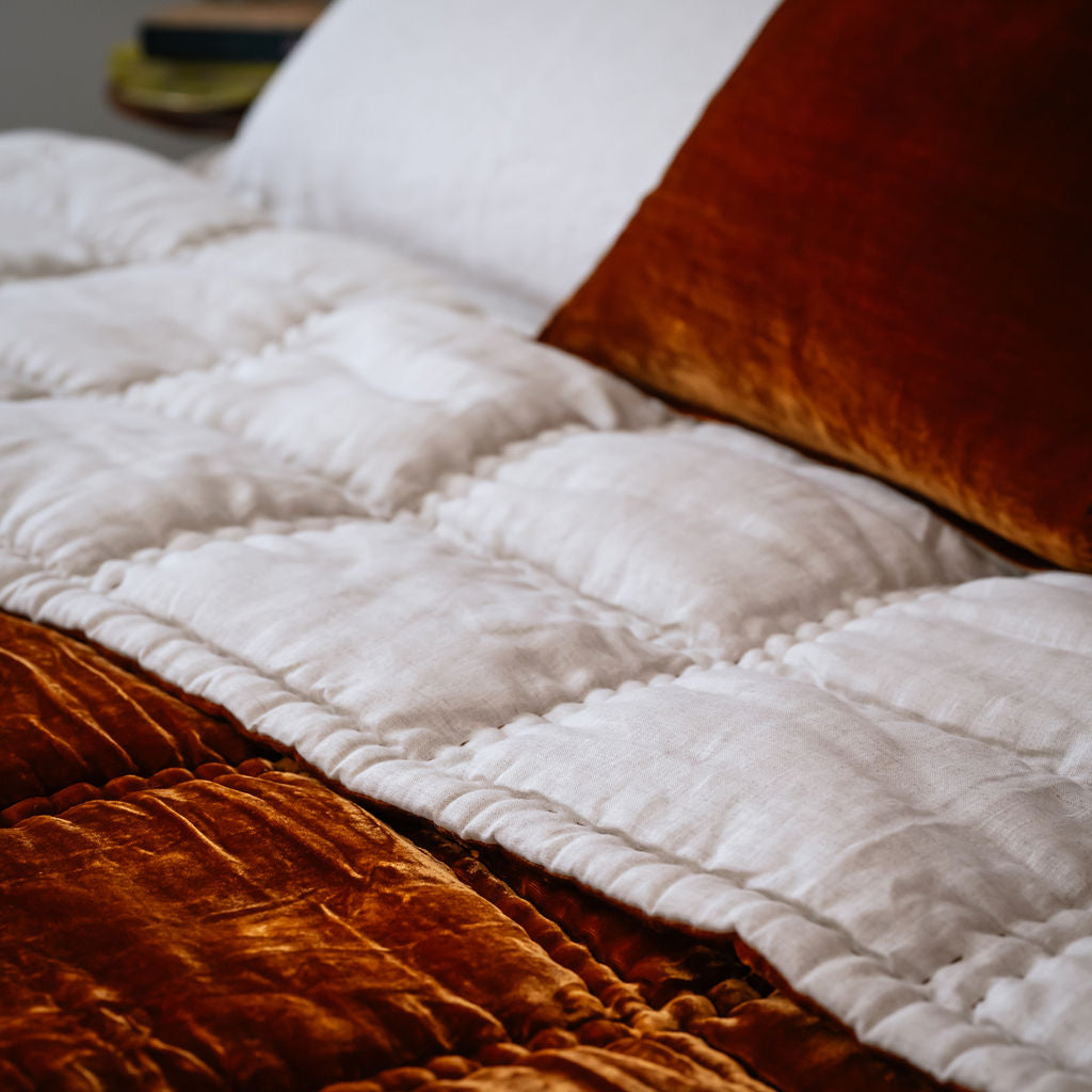 Sienna Silk Velvet Cushion