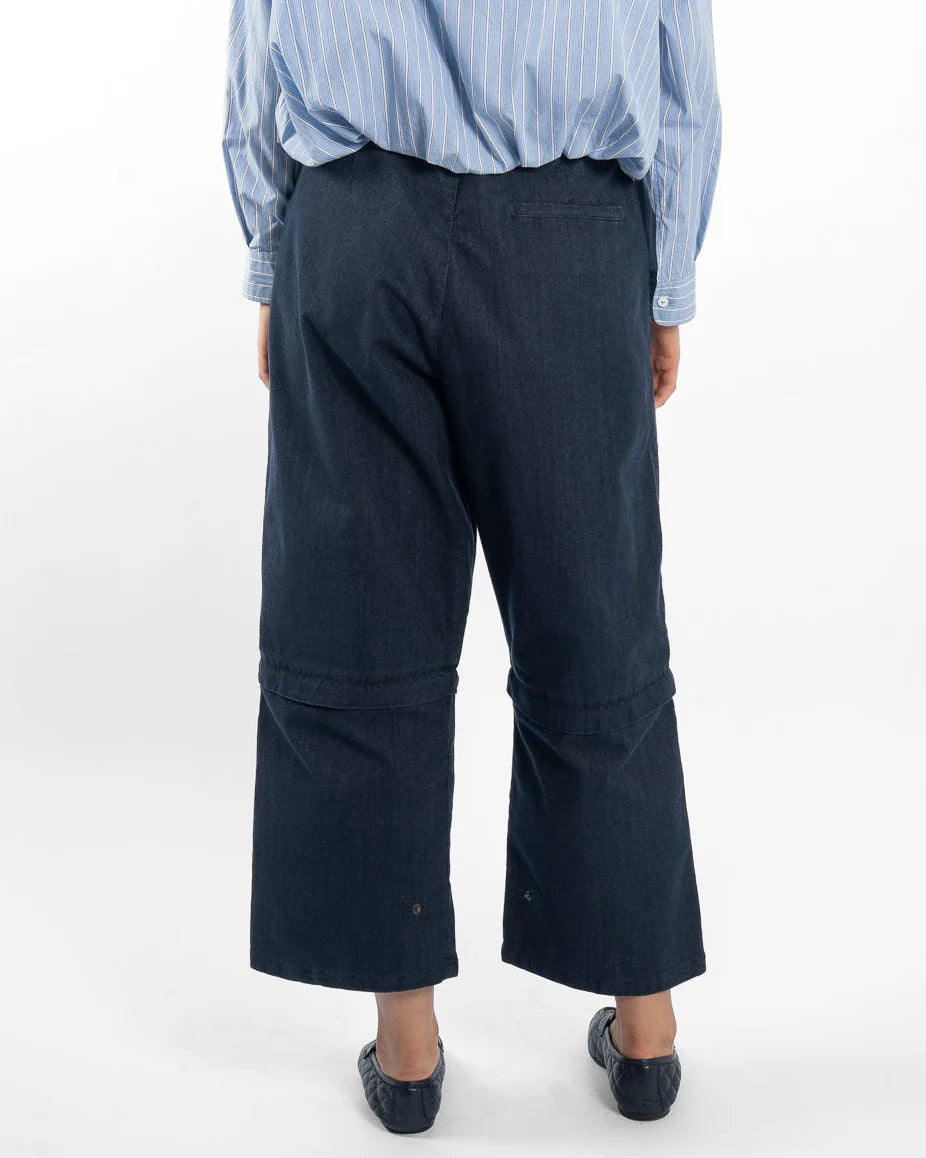 M.A. Dainty Trucker Navy Denim Jeans