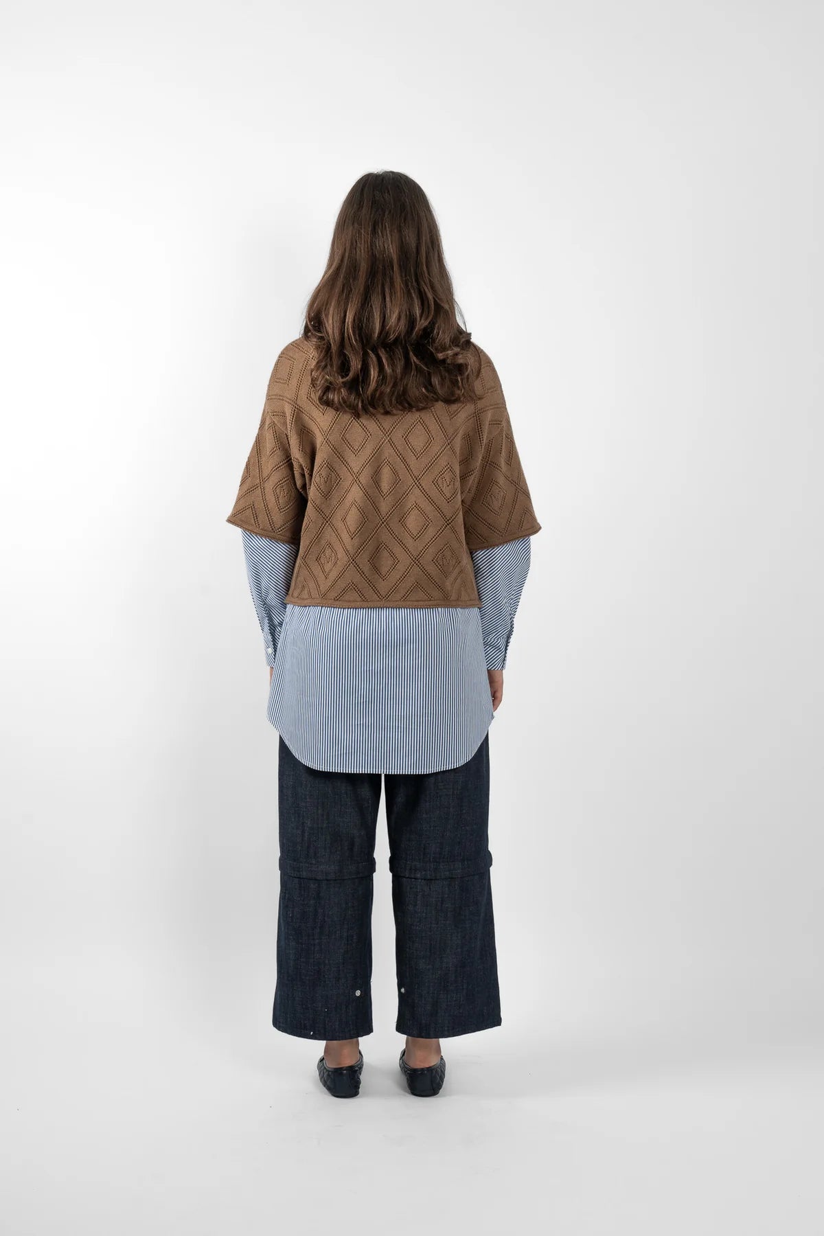 M.A. Dainty Rigger Tan Sweater