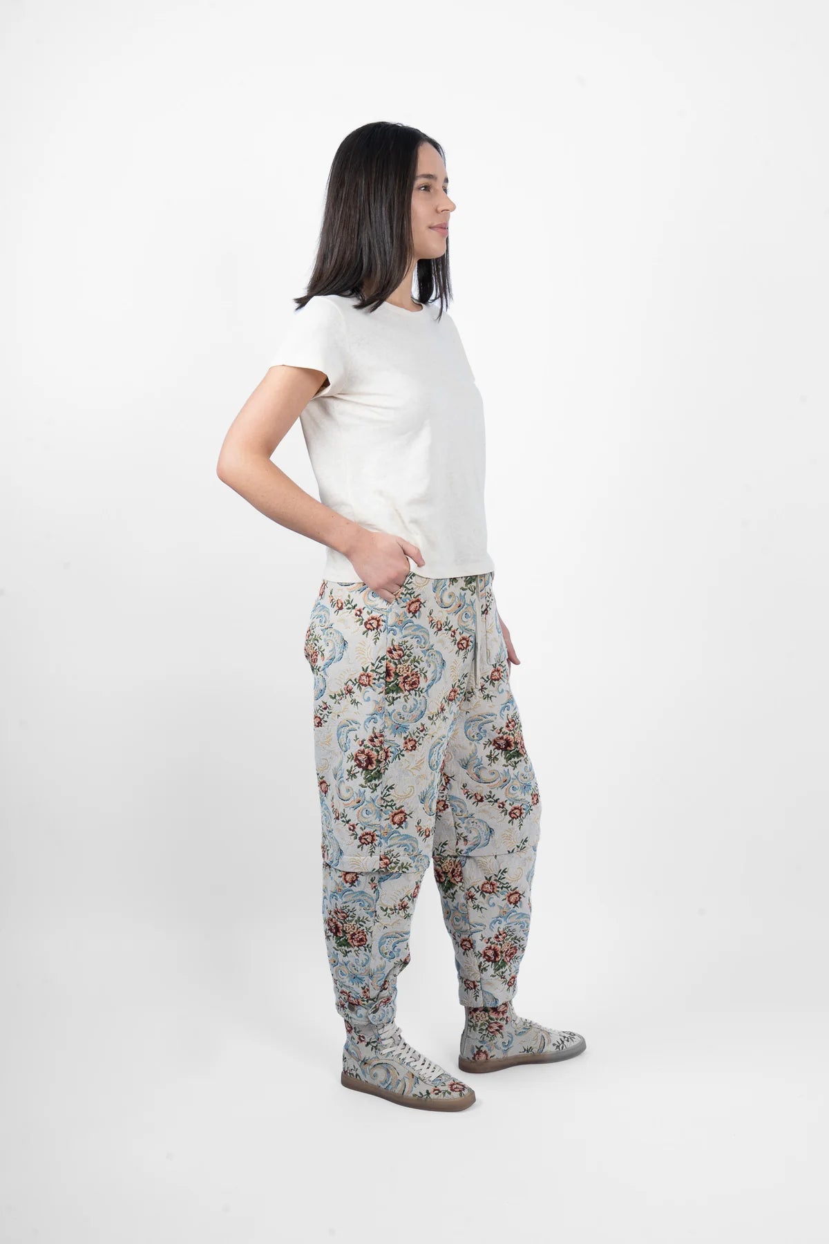 M.A. Dainty Lolly Cream Cotton Tee