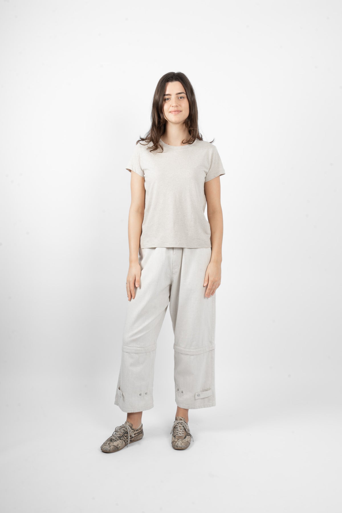 M.A. Dainty Lolly Hessian Cotton Tee