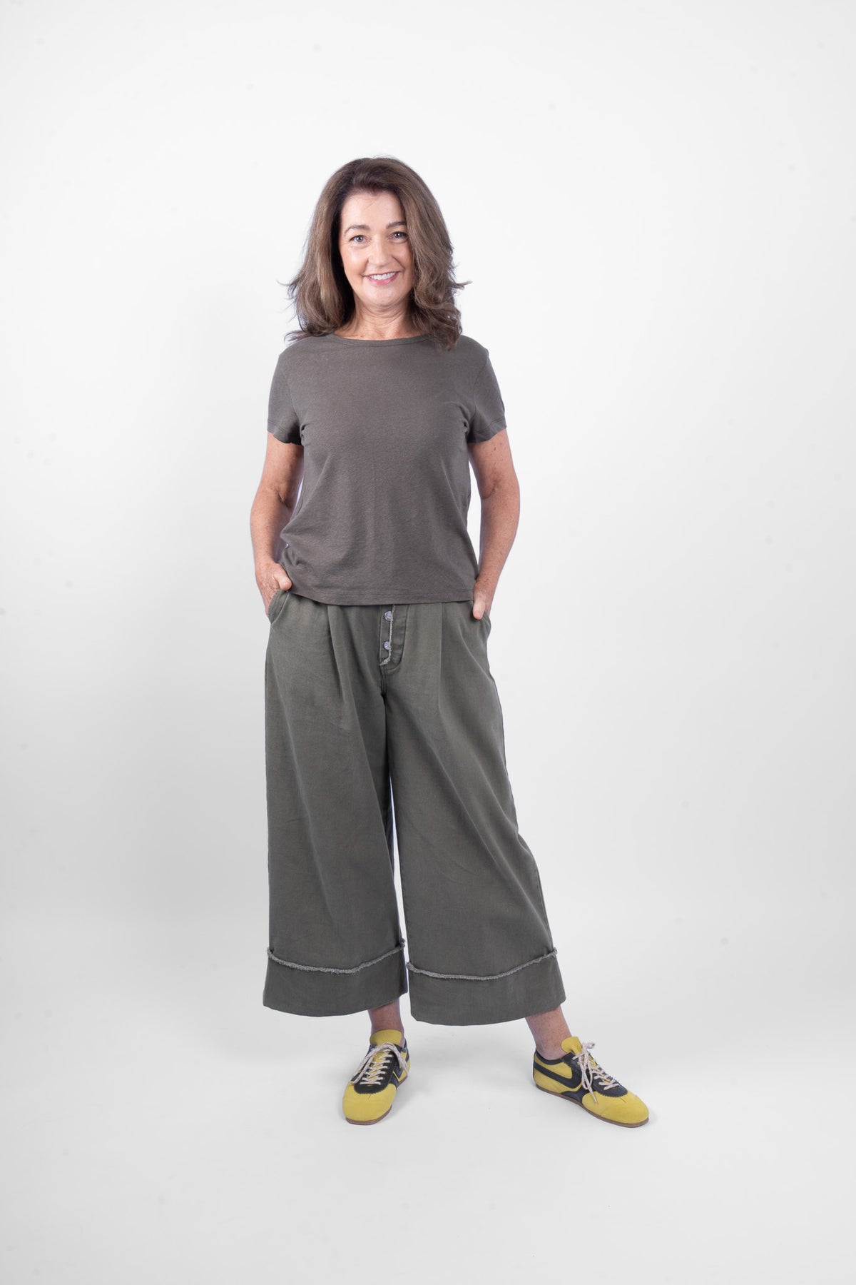 M.A. Dainty Lolly Kelp Cotton Tee