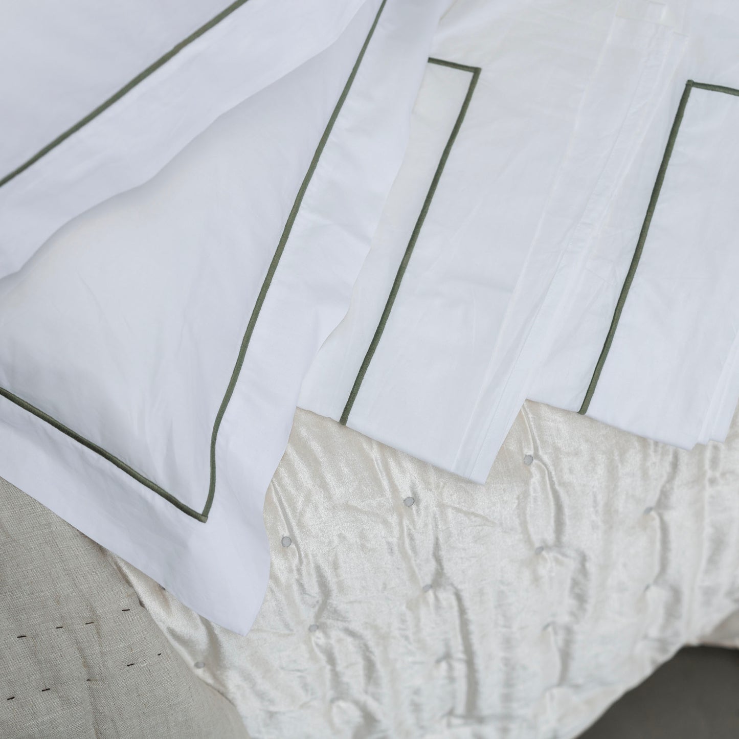 Grace Embroidered Cotton Pillowcases