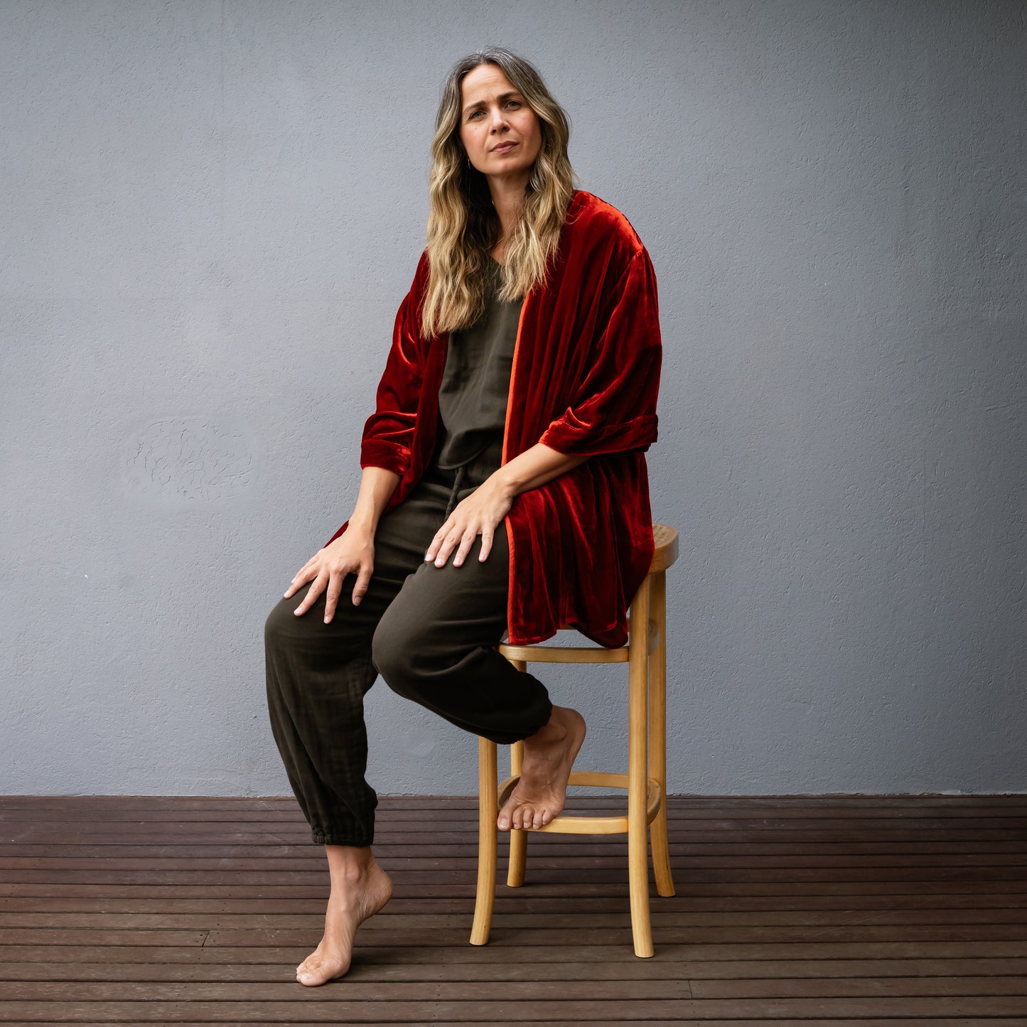 Sophia Silk Velvet Jackets