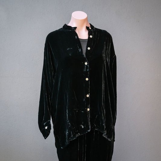 Mare Silk Velvet Shirts
