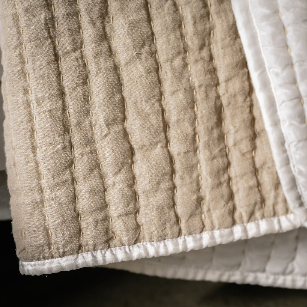 Whimsy White Silk Comforter