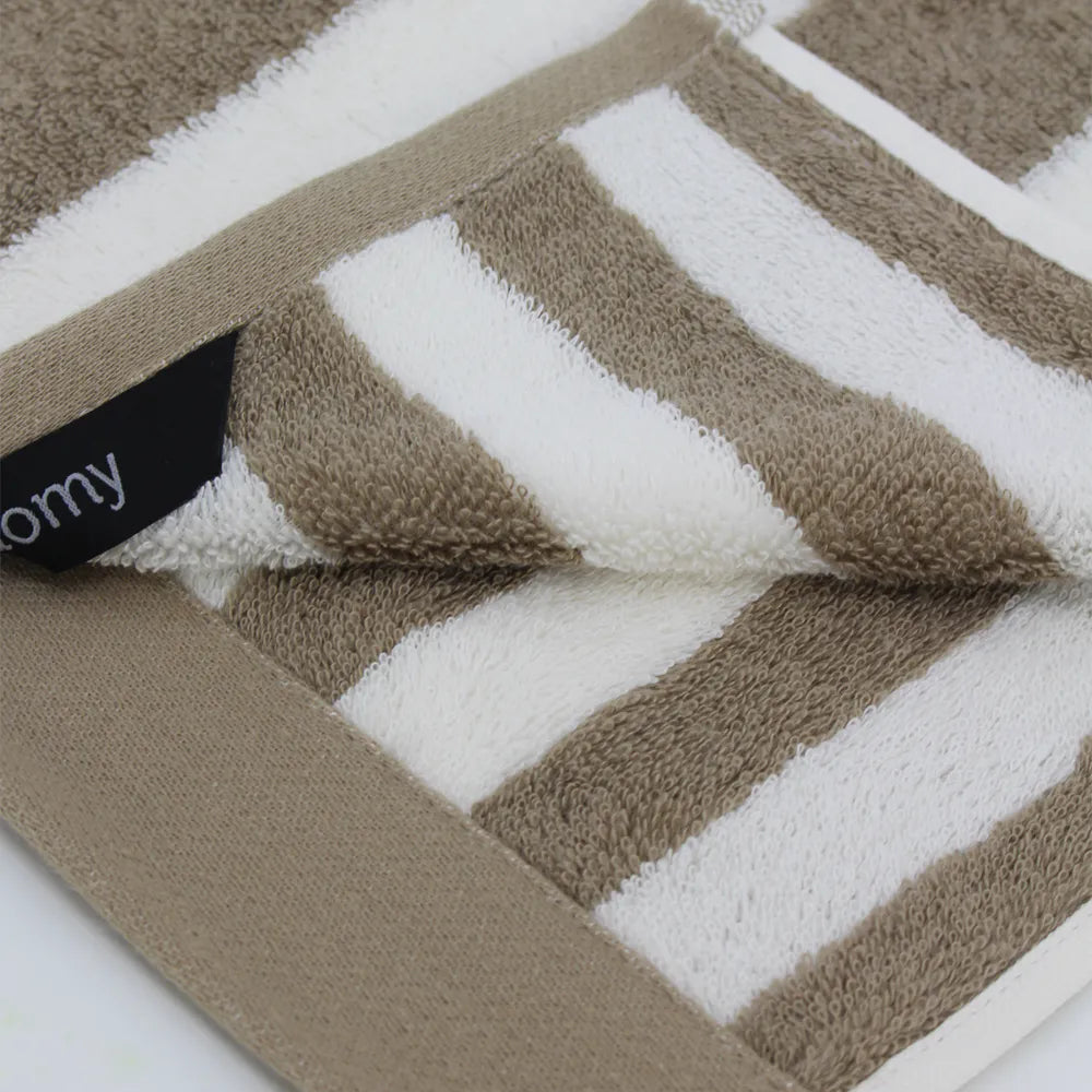 Haomy Santorini Striped Hand Towels