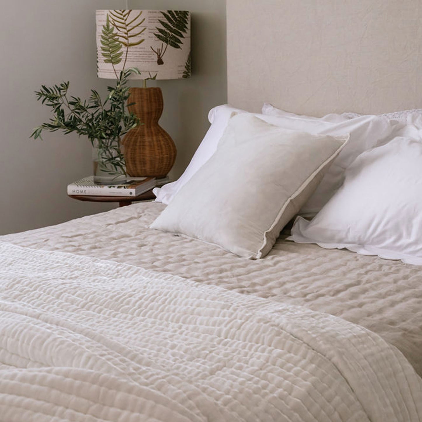 Whimsy White Silk Comforter