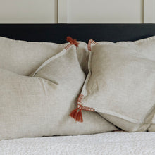 Hand Stitched Linen Cushion Pack - Rust