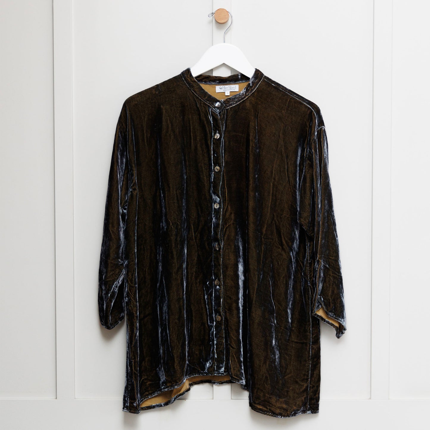 Issy Silk Velvet Shirts