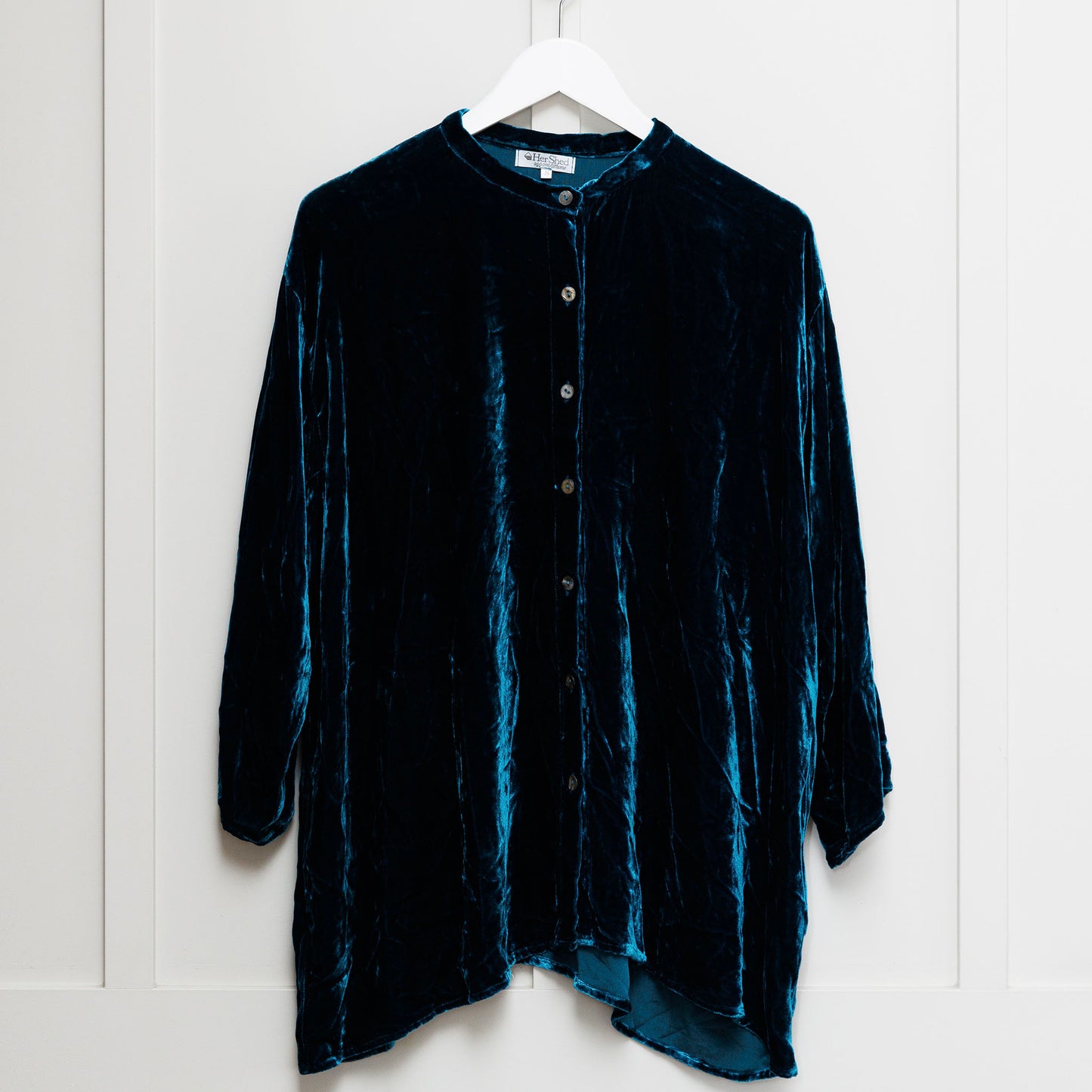 Issy Silk Velvet Shirts