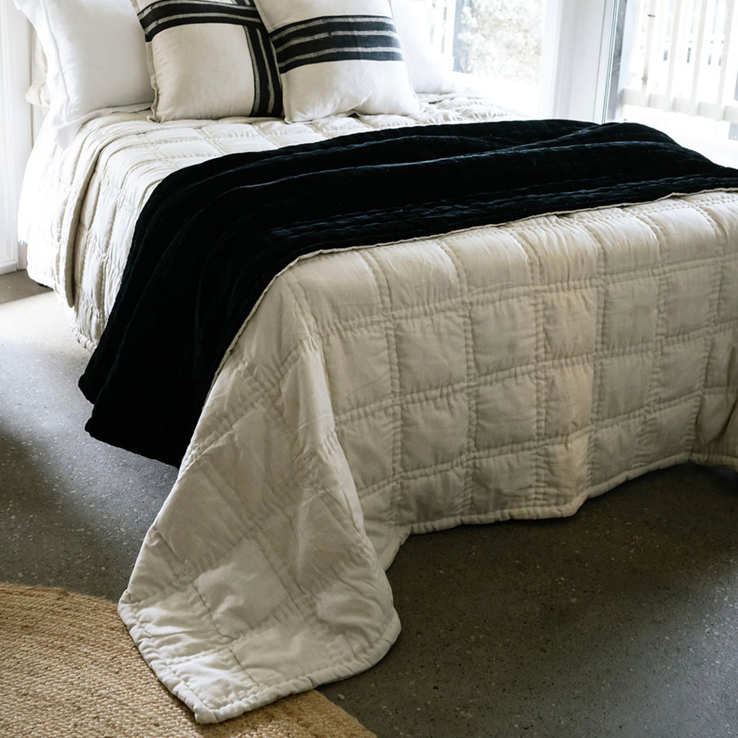 Capri Natural Linen Quilts