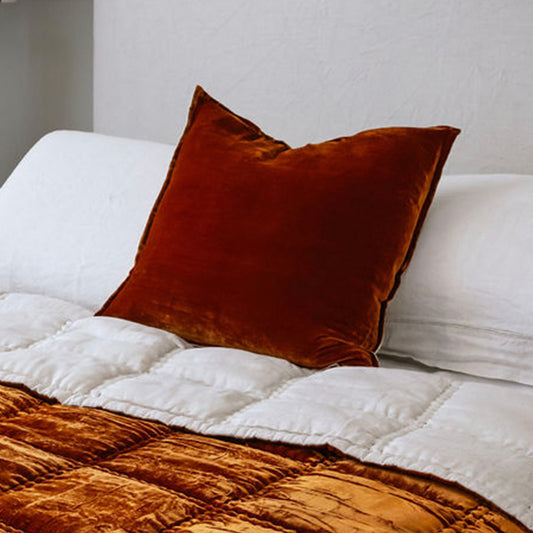 Sienna Silk Velvet Cushion