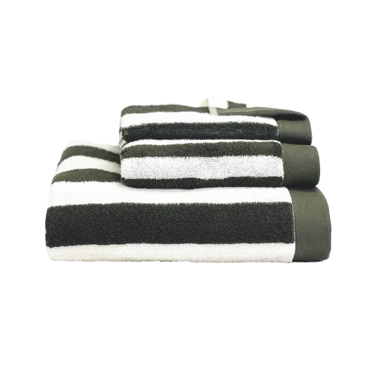 Haomy Santorini Striped Bath Towels
