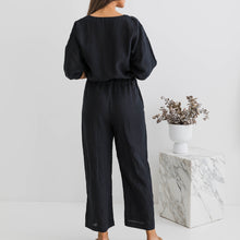 Belstar Linen Jumpsuit - Black